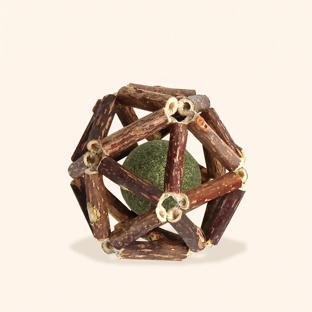 Catnip and Silvervine Ball