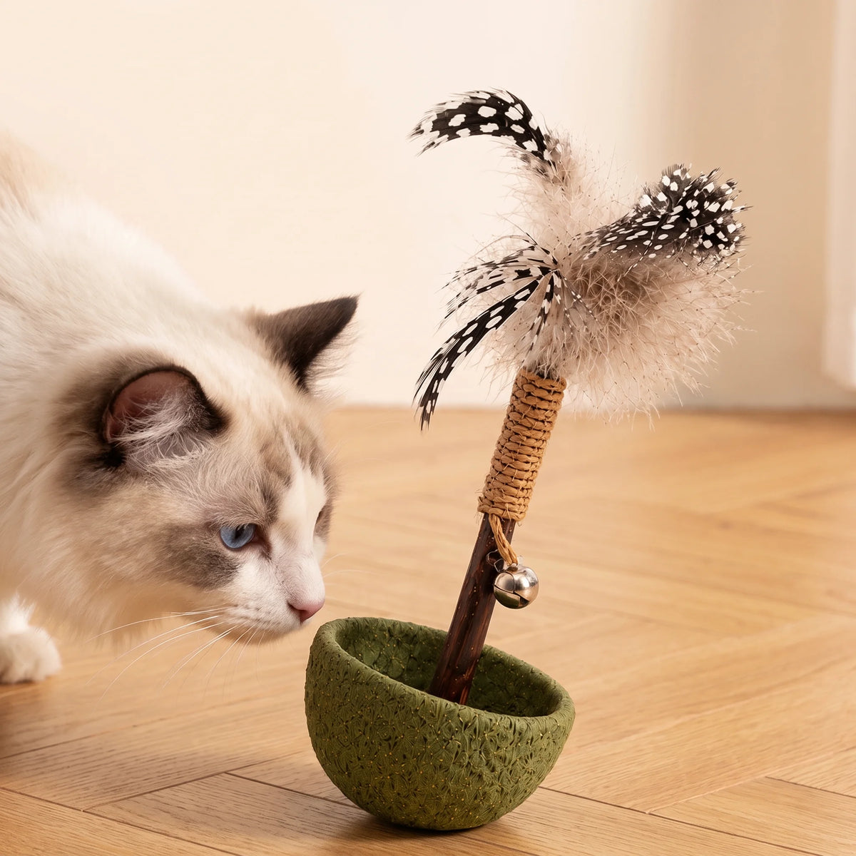 Catnip and Silvervine Wobbler Toy