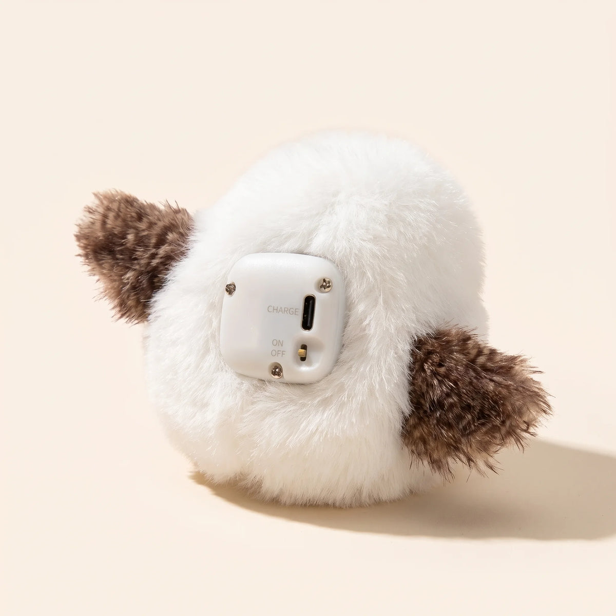 Type-C charging port on the Flappy Bird cat toy